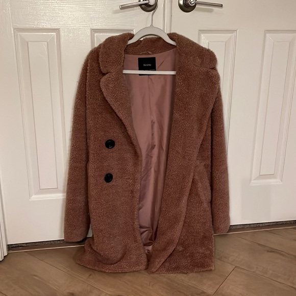 Bershka Jackets & Blazers - Pink Bershka Coat